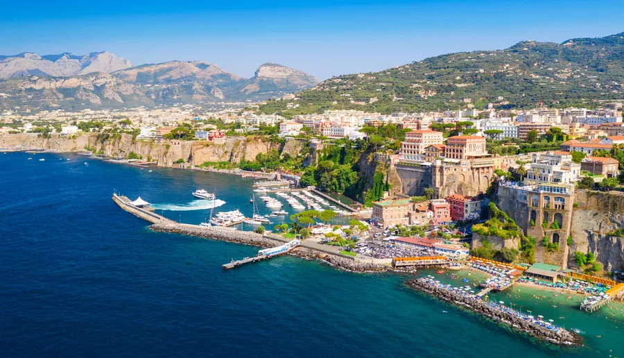 Sorrento by Night from Positano