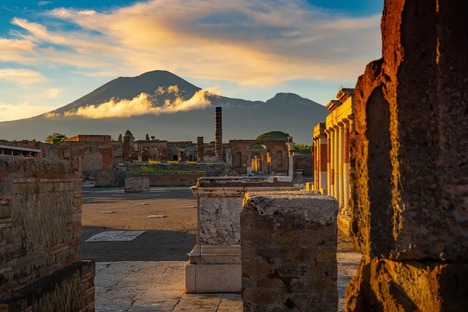 Pompeii & Positano on the Amalfi Coast from Rome