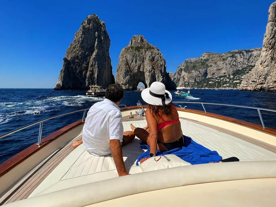 Capri private Boat Tour from Positano-7