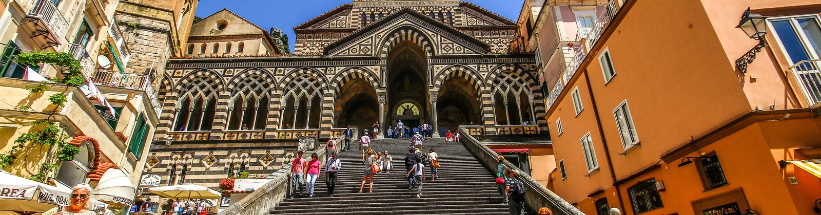 Amalfi & Ravello from Positano
