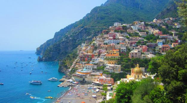 The splendour of the Amalfi Coast