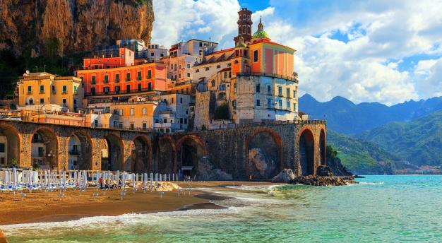 The Amalfi Coast from Rome